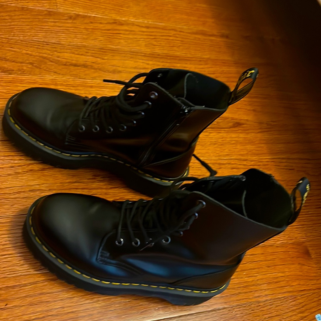 Dr Martens Retro Thick Leather Boots Size 8
